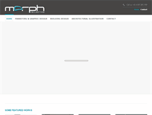 Tablet Screenshot of morphcollective.com.au